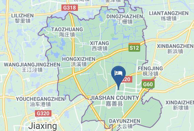 Jiaxing - Jiashan Green City Hotel Maps