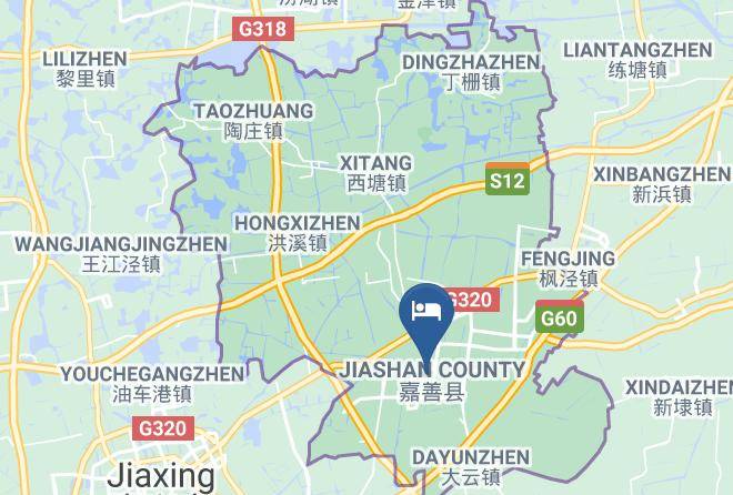 Jiaxing - Jiashan Lvcheng Hotel Maps