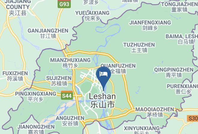 Leshan - Jiatai Hotel Maps