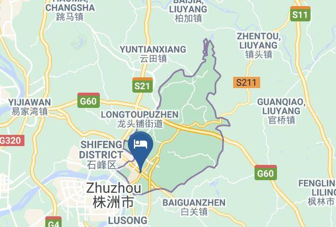 Zhuzhou - Jiaxi King Hotel Maps