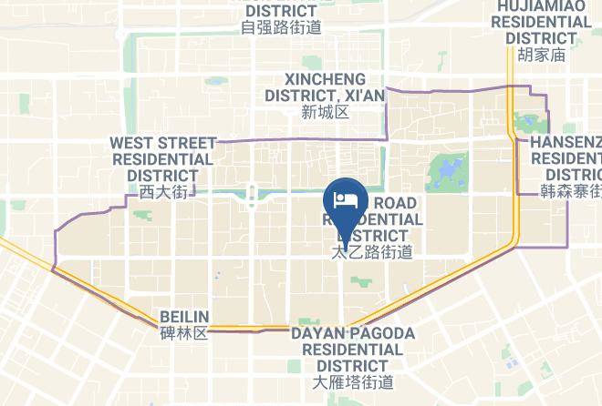 Xi An - Jiaxin Hotel Maps