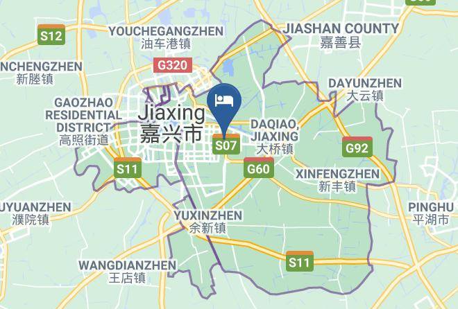 Jiaxing - Jiaxing Yueshang Hotel Maps