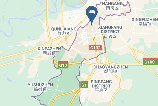 Harbin - Jiayuan Fashion Leisure Hotel Maps