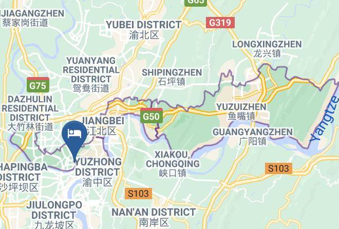 Jiangbei District - Jiayue River View Hotel Maps