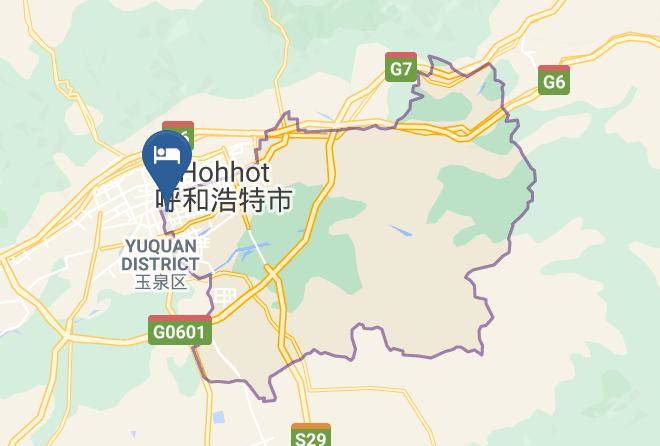 Hohhot - Jiazhou 99 Hotel Maps
