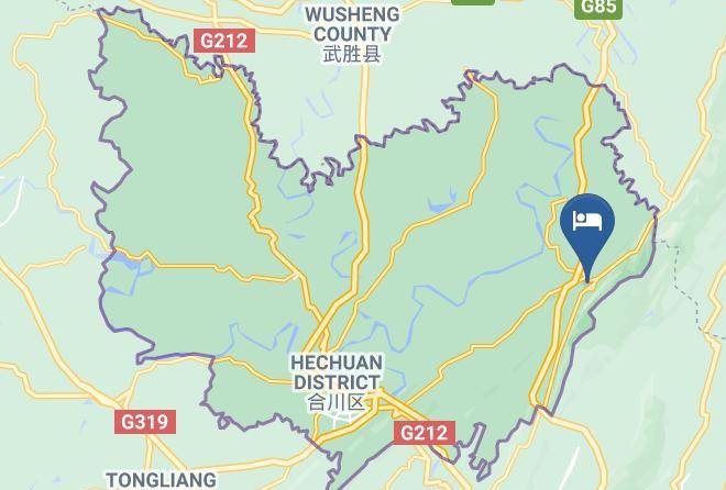Hechuan District - Jiazhou Hotel Maps