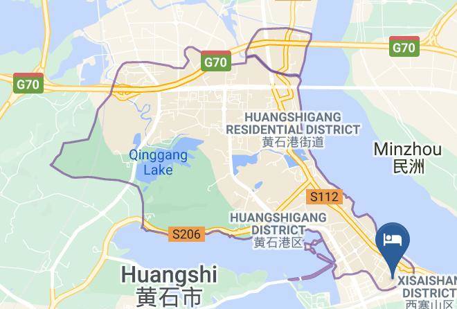 Huangshi - Jiazhou Yangguang City Hotel Maps