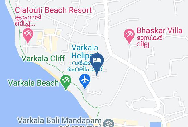 Chirayinkeezhu - Olive Garden Home Stay Maps