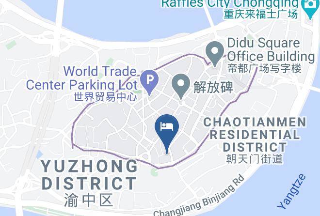 Yuzhong District - Jiejiao 33 Qinglv Hotel Maps