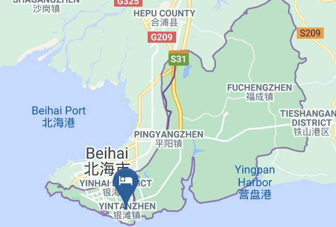 Beihai - Jieshangyuan Holiday Hotel Maps