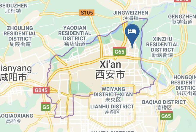 Xi An - Jiexika Hotel Maps