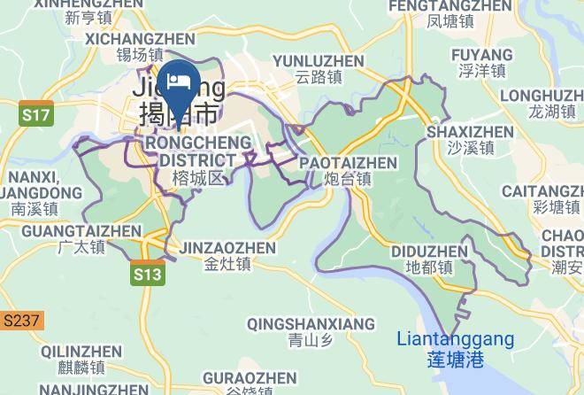 Jieyang Hotel Map