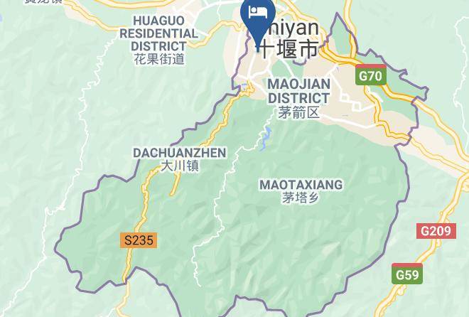 Shiyan - Jijia Hotel Maps