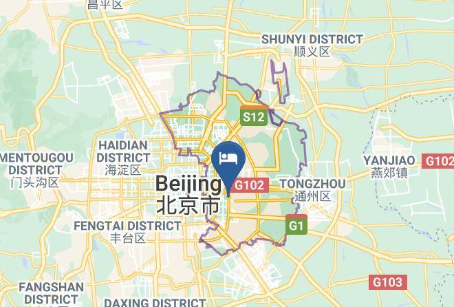 Chaoyang District - Jijia Slightly Luxurious Hotel Beijng Maps
