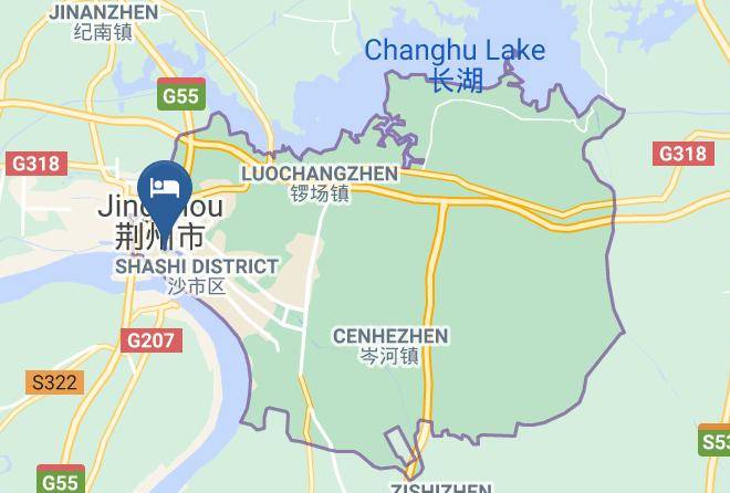 Jingzhou - Jike Hotel Maps