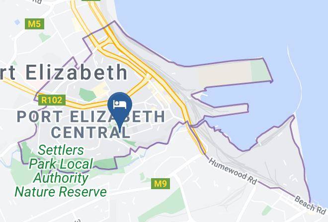 Nelson Mandela Bay - Jikeleza International Backpacker Lodge Maps