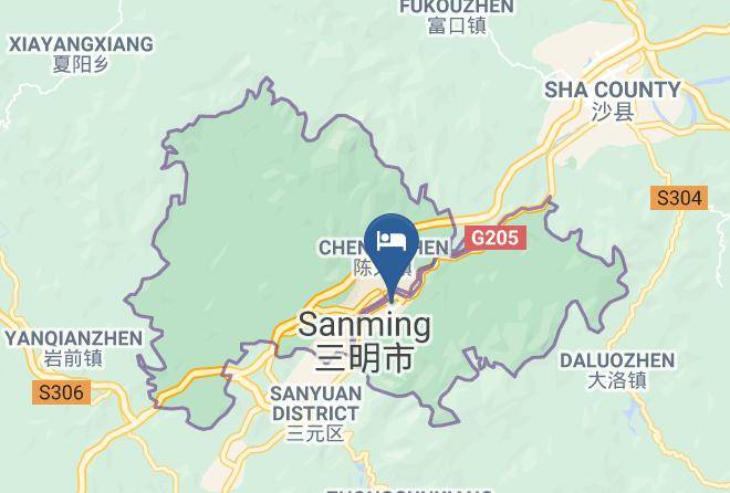 Sanming - Jili Hotel Maps