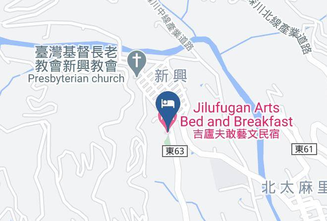 Taitungnty - Jilufugan Arts Bed And Breakfast Maps