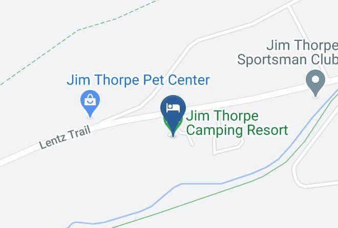 Jim Thorpe Camping Resort Map