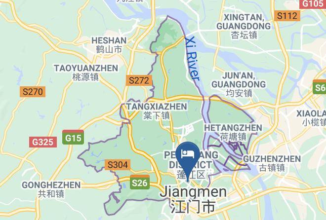 Jiangmen - Jimei Hotel Maps