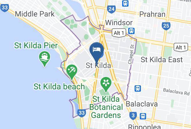 Port Phillip - Jimmys Kitchen Hotel Barkly Maps