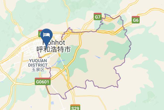 Hohhot - Jin'ao Hotel Maps
