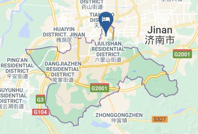Ji Nan - Jin Du Hotel Maps