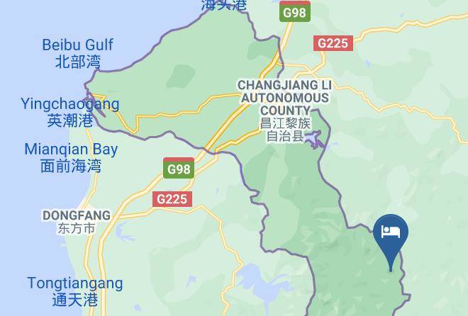 Changjiang Lizu Aut County - Jin Feng Huang Hai Jing Hotel Maps