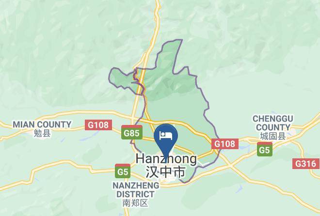 Hanzhong - Jin Hong International Hotel Maps