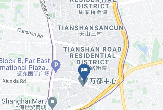 Changning District - Jin Jiang Rainbow Hotel Maps