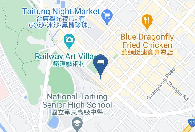 Taitungnty - Jin Lon Hotel Maps