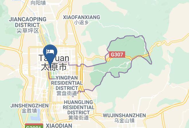 Taiyuan - Jin Rong Jia Yuan Hotel Maps