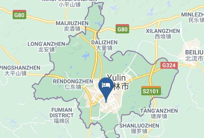 Yulin - Jin Tone Hotel Maps
