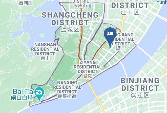 Hangzhou - Jin Wang Jiao Seaview Hotel Maps