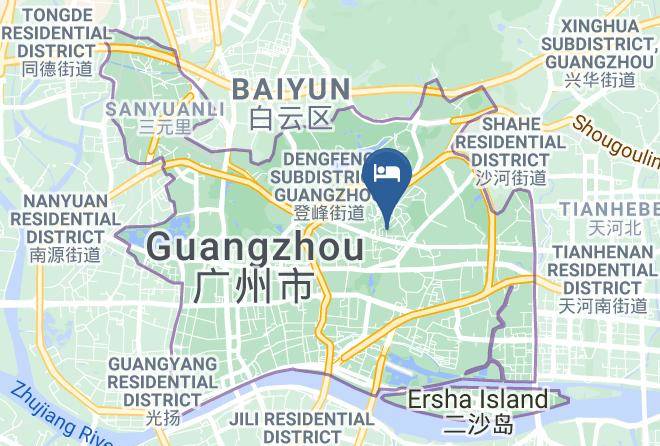 Guangzhou - Jin Yan Hotel Maps
