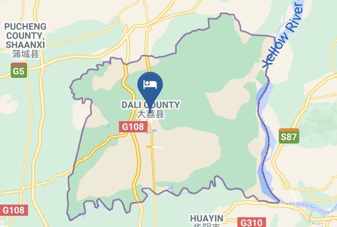 Weinan - Jin Yu Hotel Maps