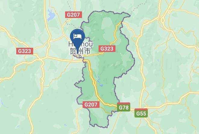 Hezhou - Jin Yue Gui Hotel Maps