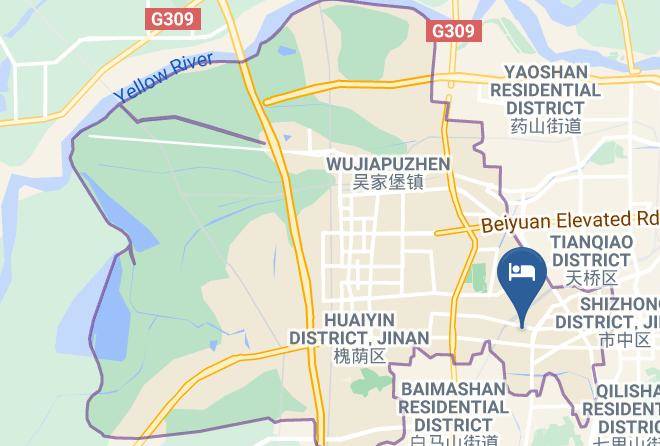 Ji Nan - Jinan Baishida Business Hotel Maps