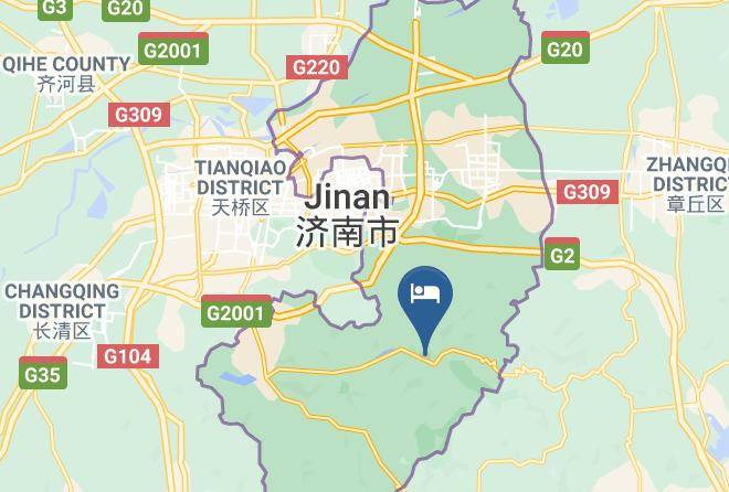 Ji Nan - Jinan Banshan Linyun Resort Hotel Maps