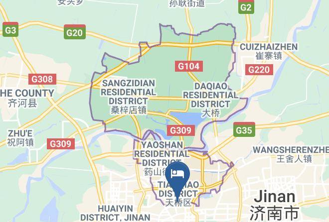 Ji Nan - Jinan Gui Du Hotel Maps