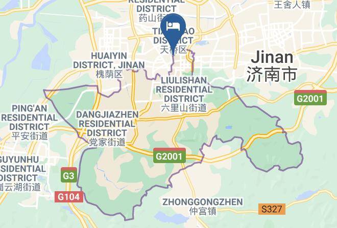 Ji Nan - Jinan Hotel Maps