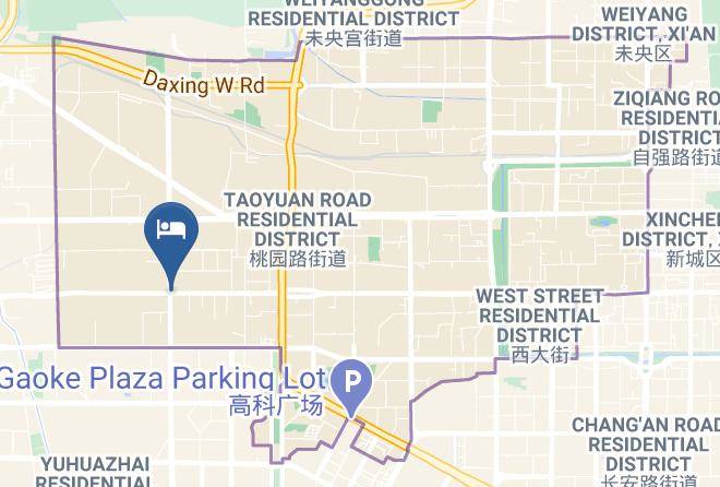 Xi An - Jinan Hotel Maps