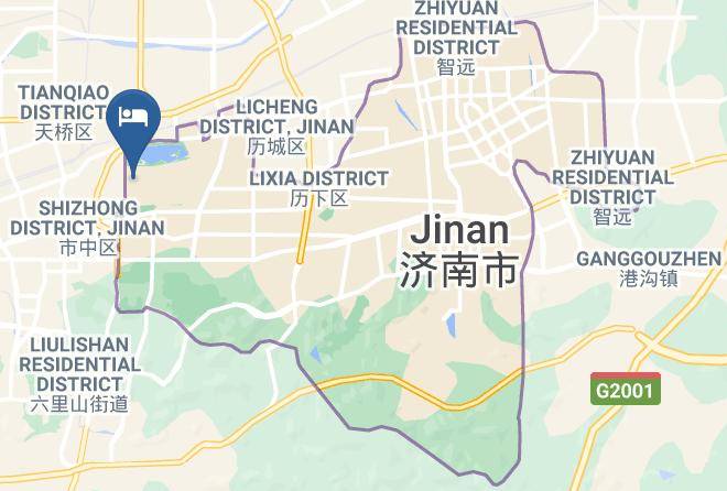 Ji Nan - Jinan Mountain And Sea Culture Hotel Maps
