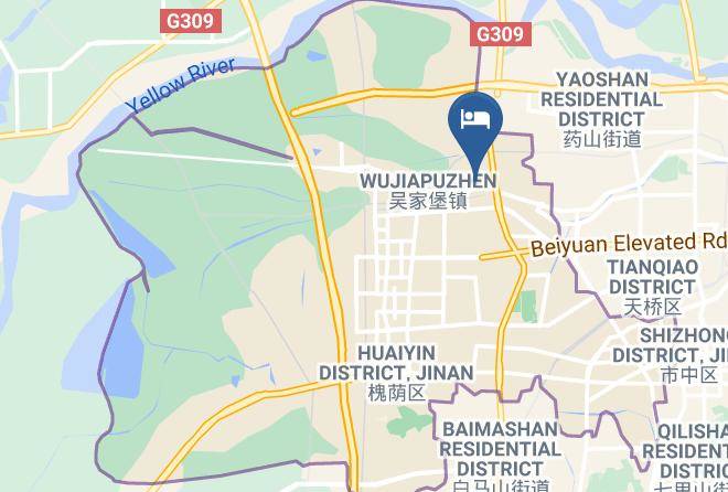 Ji Nan - Jinan Xingyue Business Hotel Maps