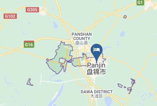 Panjin - Jinbaihan Business Hotel Maps