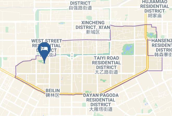 Xi An - Jinbeike Express Hotel Maps