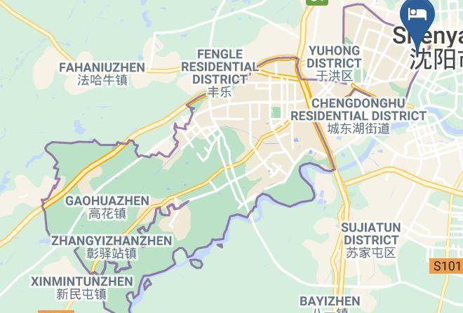 Shenyang - Jinbiocean Star Resort Maps