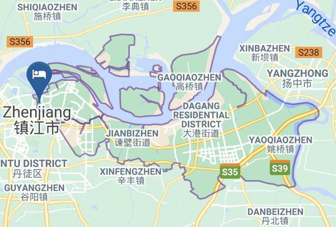 Zhenjiang - Jincan Hotel Maps