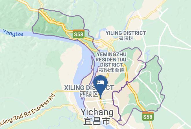 Yichang - Jinchen Business Hotel Maps