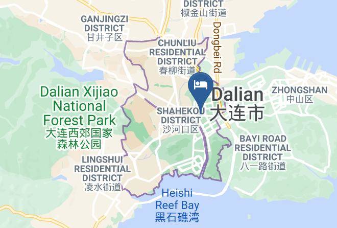 Dalian - Jincheng Hotel Maps